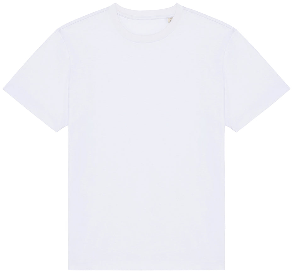 White oversize t-shirt blank for customization
