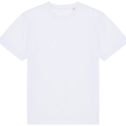 White oversize t-shirt blank for customization