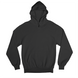 Black hoodie blank for customization