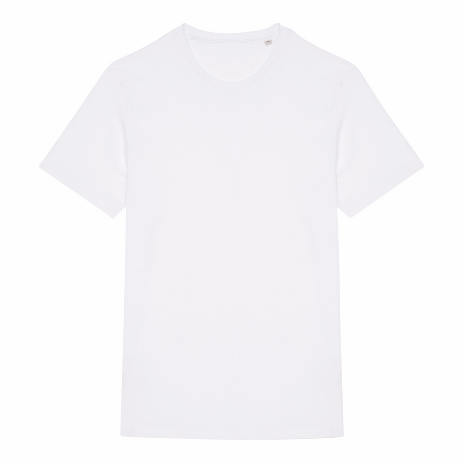 White regular fit t-shirt blank for customization