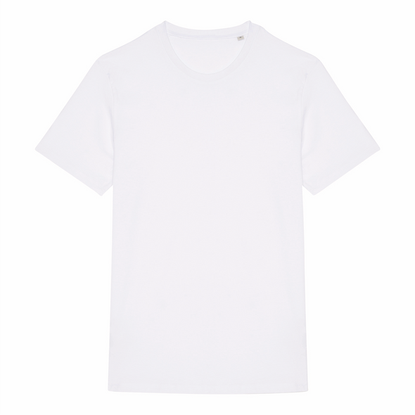 White regular fit t-shirt blank for customization