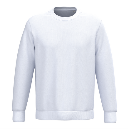 White sweatshirt blank for customization